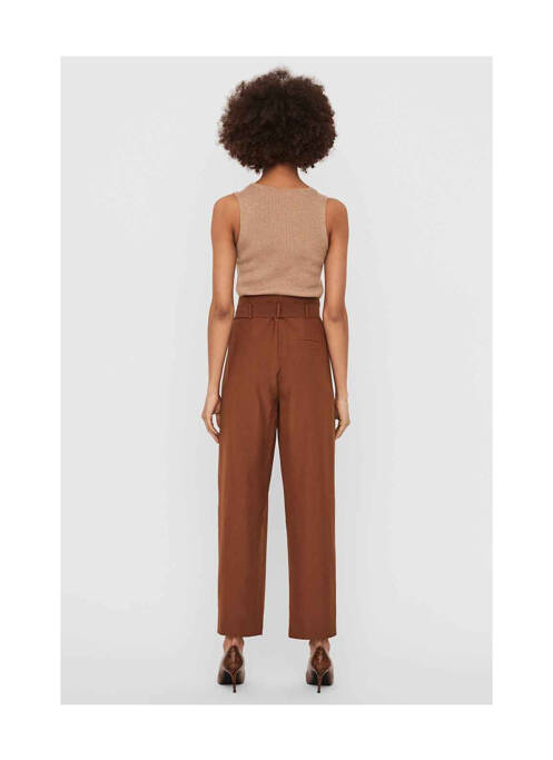Pantalon flare marron VERO MODA femme