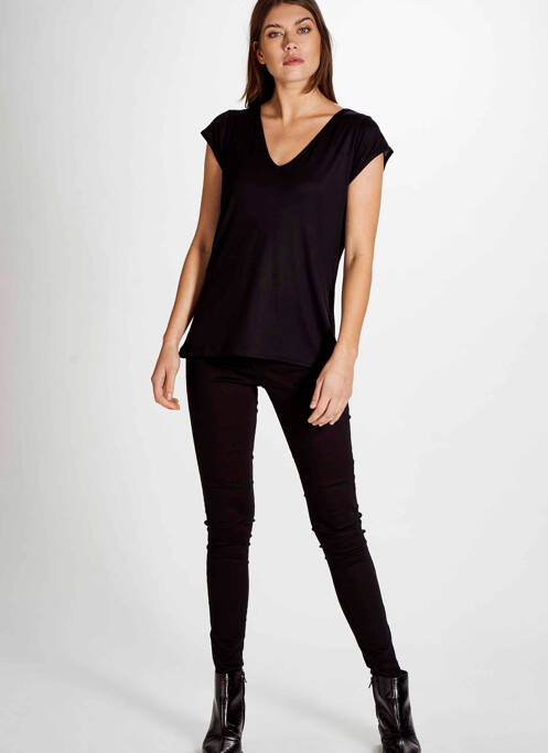 Jeans skinny noir VERO MODA pour femme