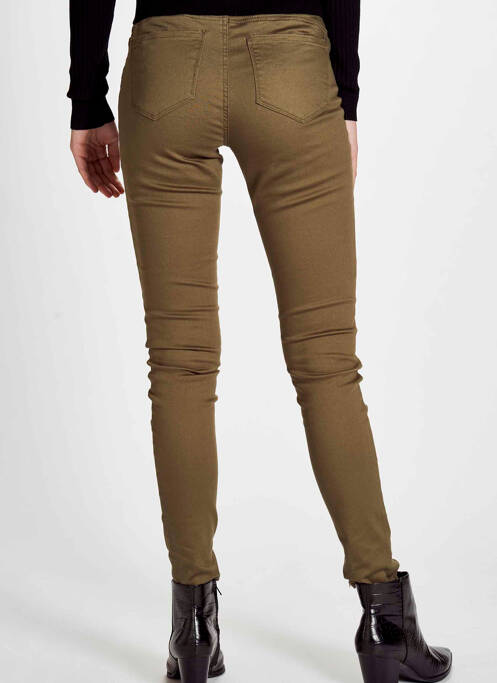 Jeans skinny vert VERO MODA pour femme