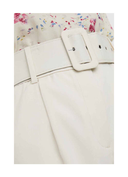 Pantalon flare beige VERO MODA pour femme