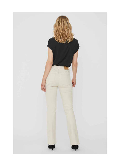 Jean coupe flare blanc VERO MODA pour femme