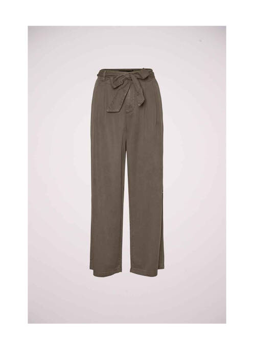 Pantalon droit vert VERO MODA pour femme