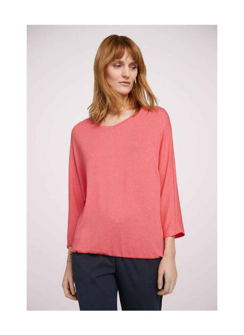 T-shirt rose TOM TAILOR femme