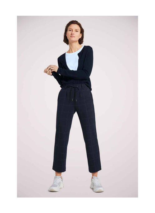 Pantalon droit bleu TOM TAILOR pour femme