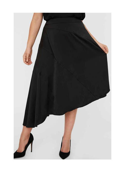 Jupe mi-longue bleu VERO MODA pour femme