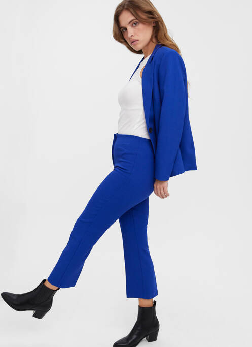 Pantalon chino bleu VERO MODA pour femme