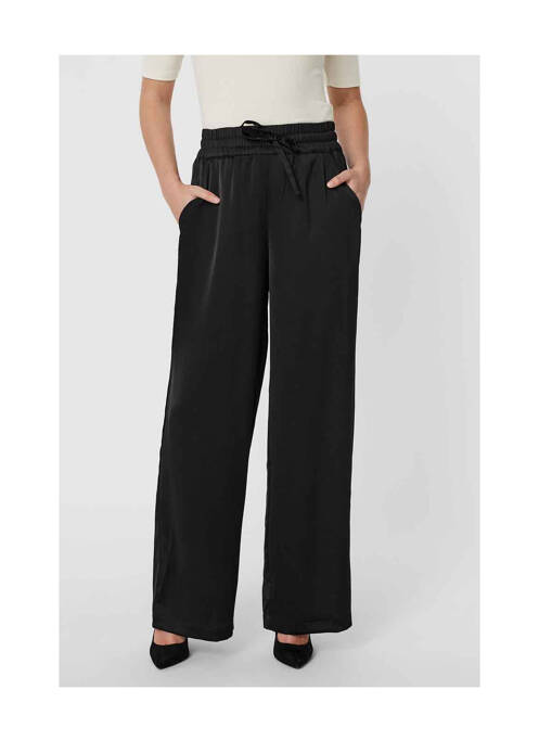 Pantalon large noir VERO MODA pour femme