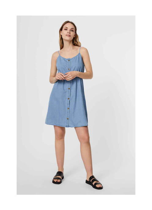 Robe courte bleu VERO MODA pour femme