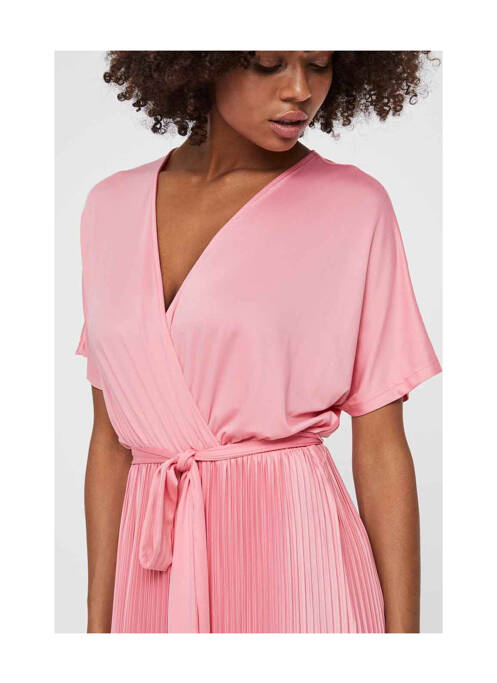 Robe longue rose VERO MODA femme