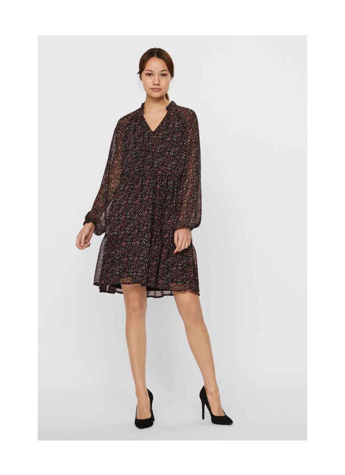 Robe courte noir VERO MODA pour femme