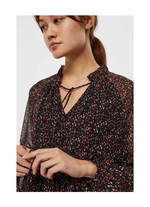 Robe courte noir VERO MODA pour femme