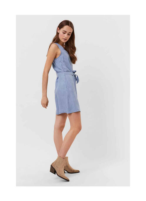 Robe courte bleu VERO MODA pour femme