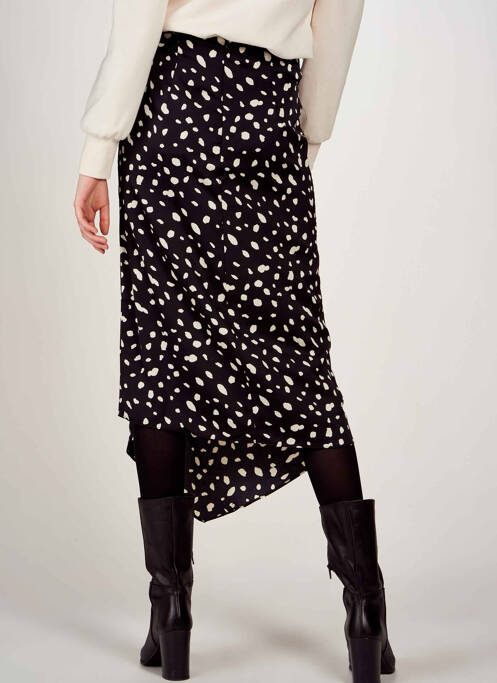 Jupe mi-longue noir VERO MODA pour femme