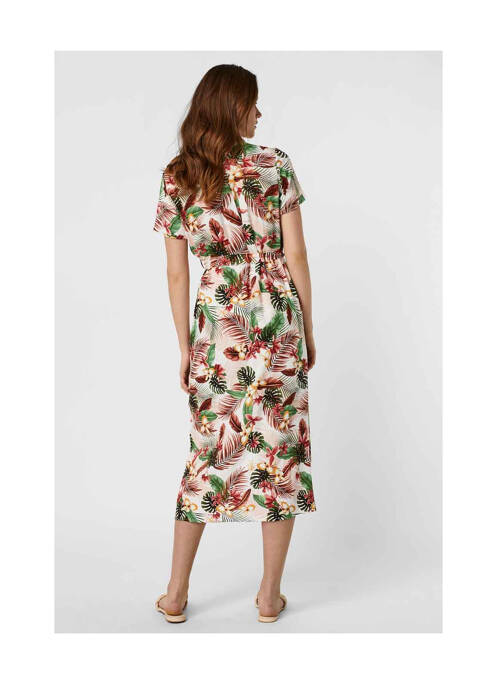 Robe longue beige VERO MODA pour femme