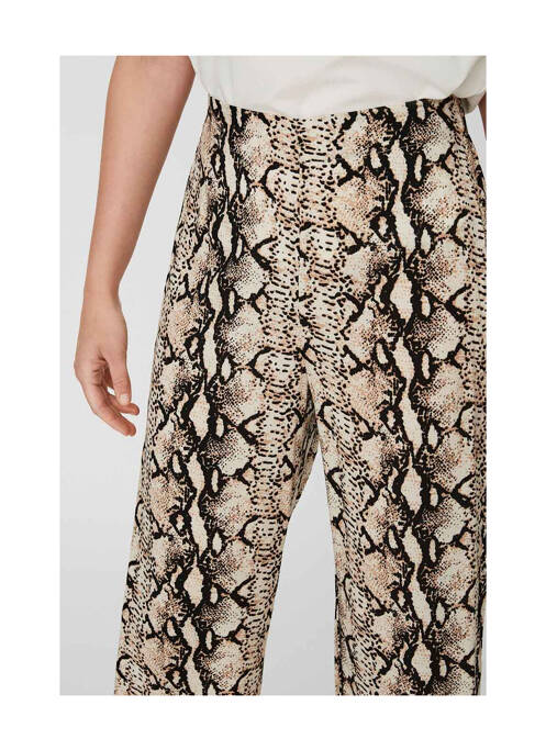 Pantalon droit beige VERO MODA pour femme