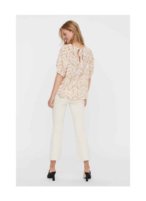 Blouse beige VERO MODA pour femme