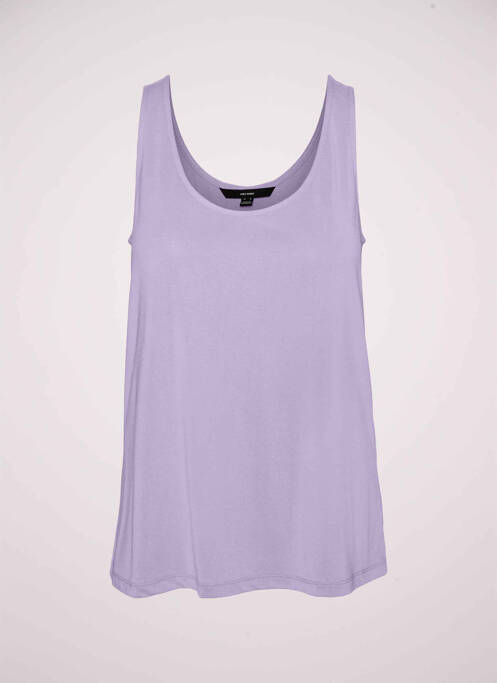 Débardeur violet VERO MODA pour femme