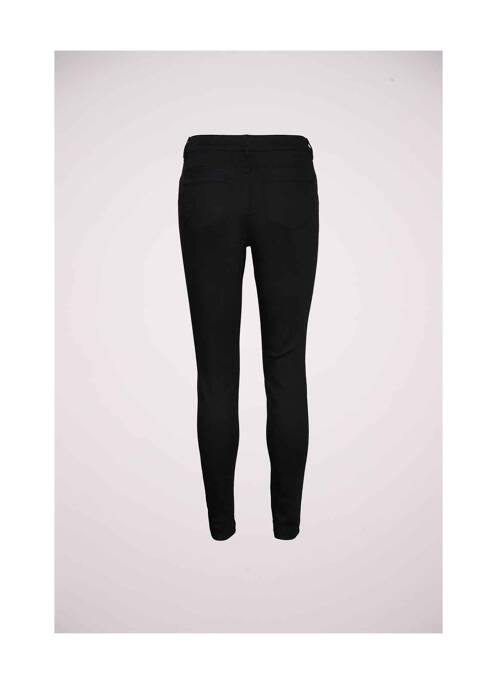 Pantalon slim noir VERO MODA pour femme