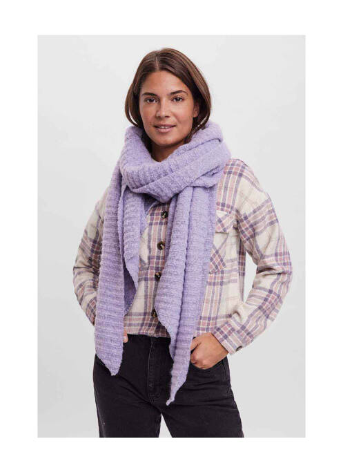 Echarpe violet VERO MODA pour femme