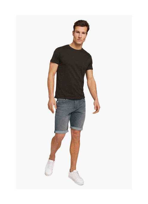 Short gris TOM TAILOR pour homme