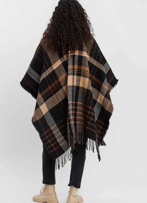 Poncho noir VERO MODA pour femme