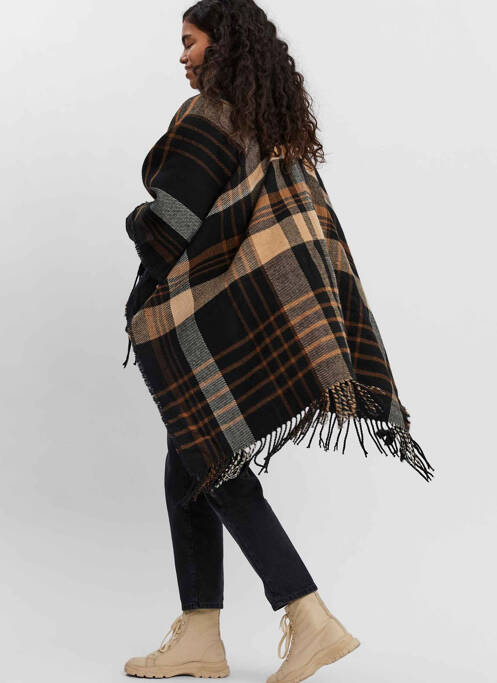 Poncho noir VERO MODA pour femme
