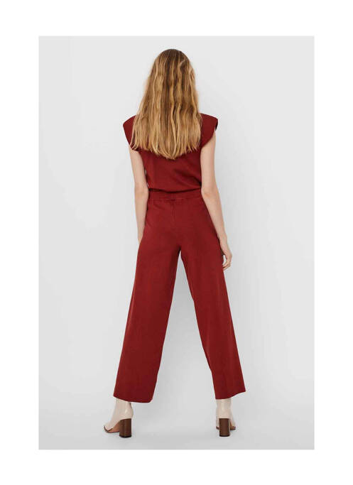 Pantalon flare rouge VERO MODA femme