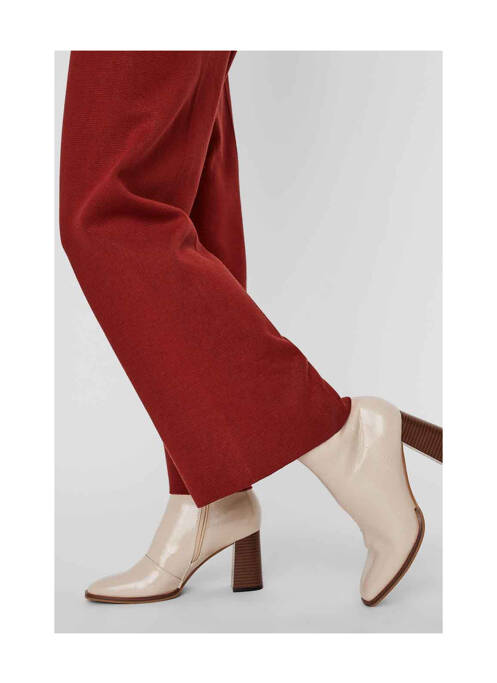 Pantalon flare rouge VERO MODA femme