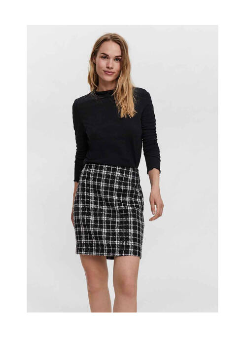 T-shirt noir VERO MODA pour femme