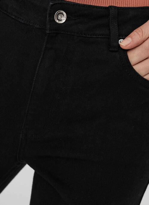 Jeans coupe droite noir VERO MODA pour femme
