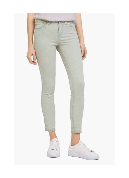 Jeans skinny vert TOM TAILOR pour femme