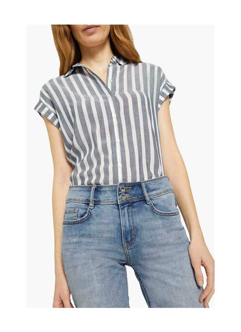 Bermuda bleu TOM TAILOR pour femme