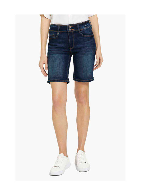 Bermuda bleu TOM TAILOR pour femme