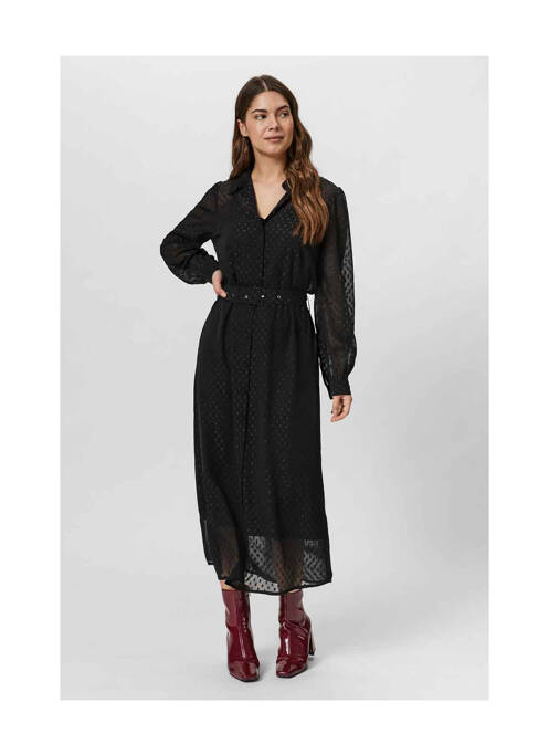 Robe longue noir VERO MODA pour femme