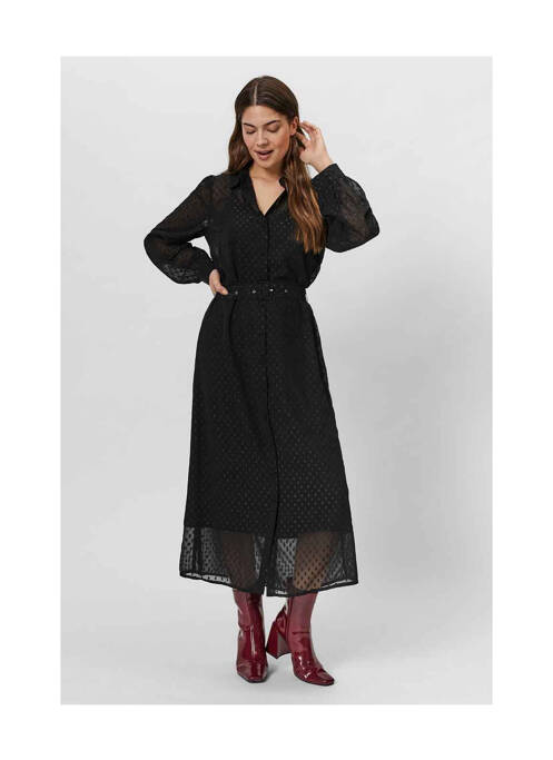 Robe longue noir VERO MODA pour femme