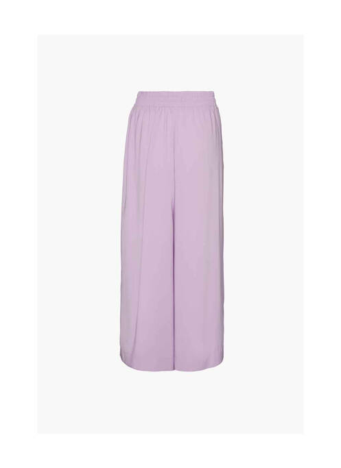 Pantalon 7/8 violet VERO MODA pour femme