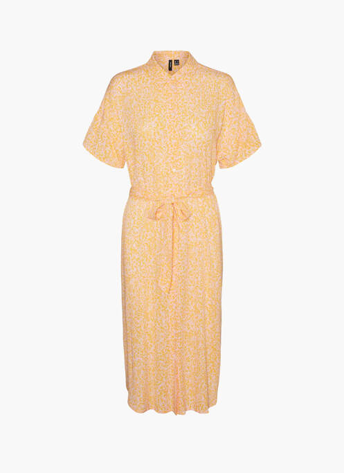 Robe mi-longue rose VERO MODA pour femme