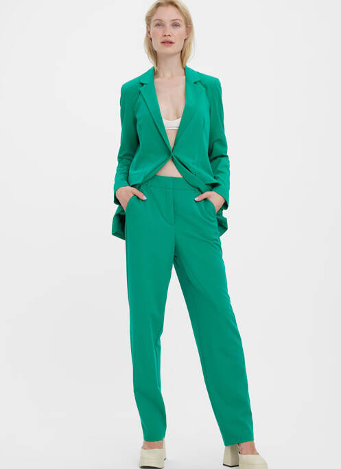 Pantalon large vert VERO MODA pour femme