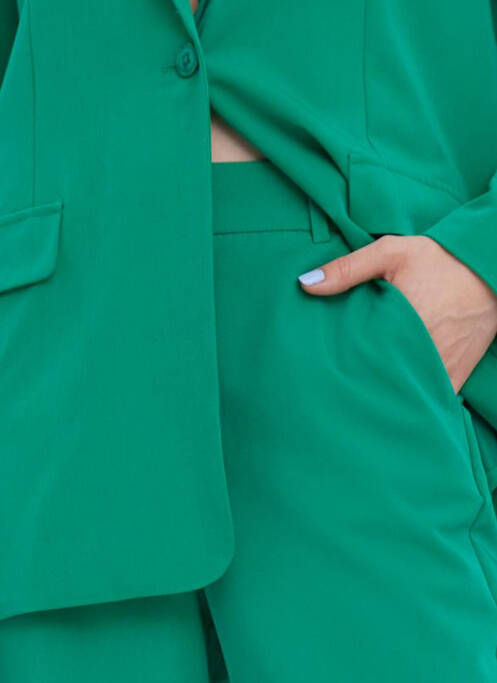 Pantalon large vert VERO MODA pour femme