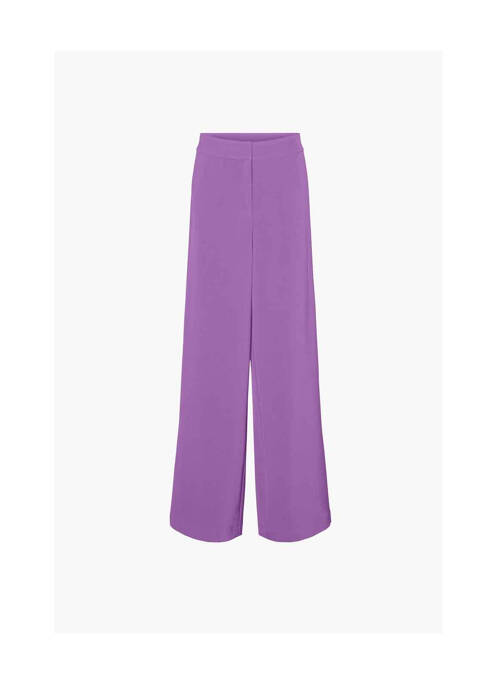 Pantalon flare violet VERO MODA pour femme