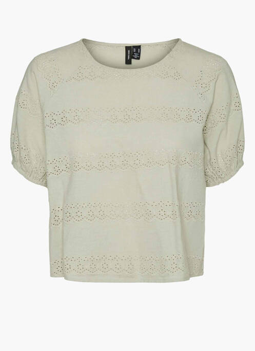 T-shirt vert VERO MODA pour femme