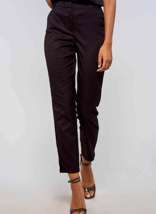 Pantalon chino noir VERO MODA pour femme