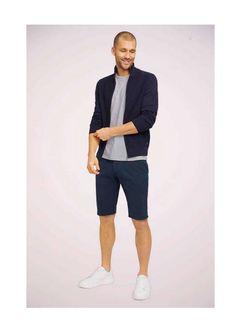 Bermuda bleu TOM TAILOR pour homme