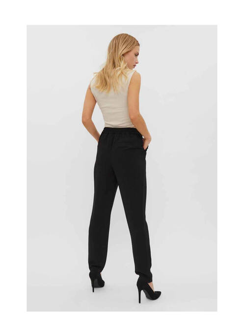 Pantalon chino noir VERO MODA pour femme