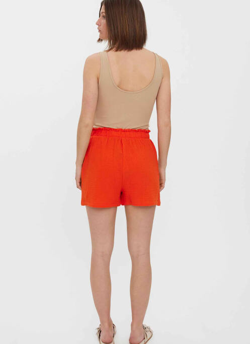 Short rouge VERO MODA pour femme