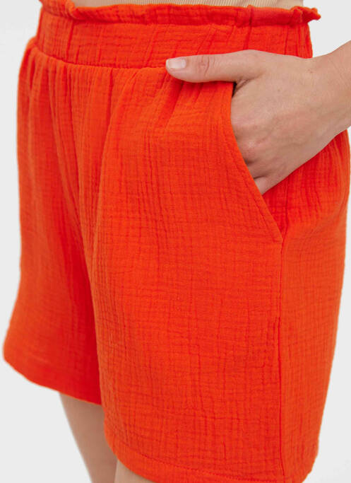 Short rouge VERO MODA pour femme