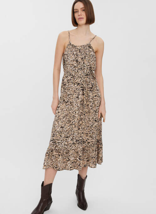 Ensemble robe beige VERO MODA pour femme