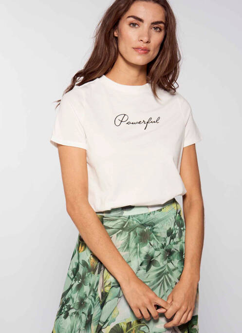 T-shirt blanc VERO MODA pour femme