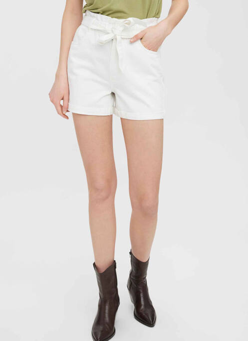 Short blanc VERO MODA pour femme