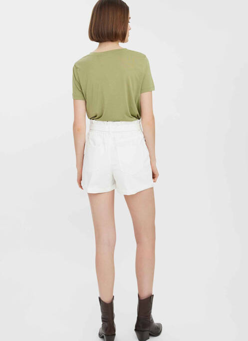 Short blanc VERO MODA pour femme